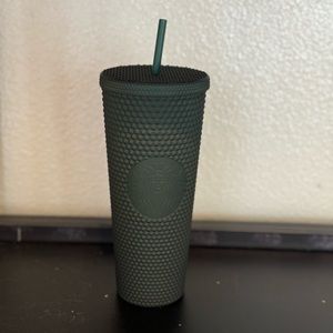 NWT Limited Edition Starbucks Hunter Green Studded Tumbler